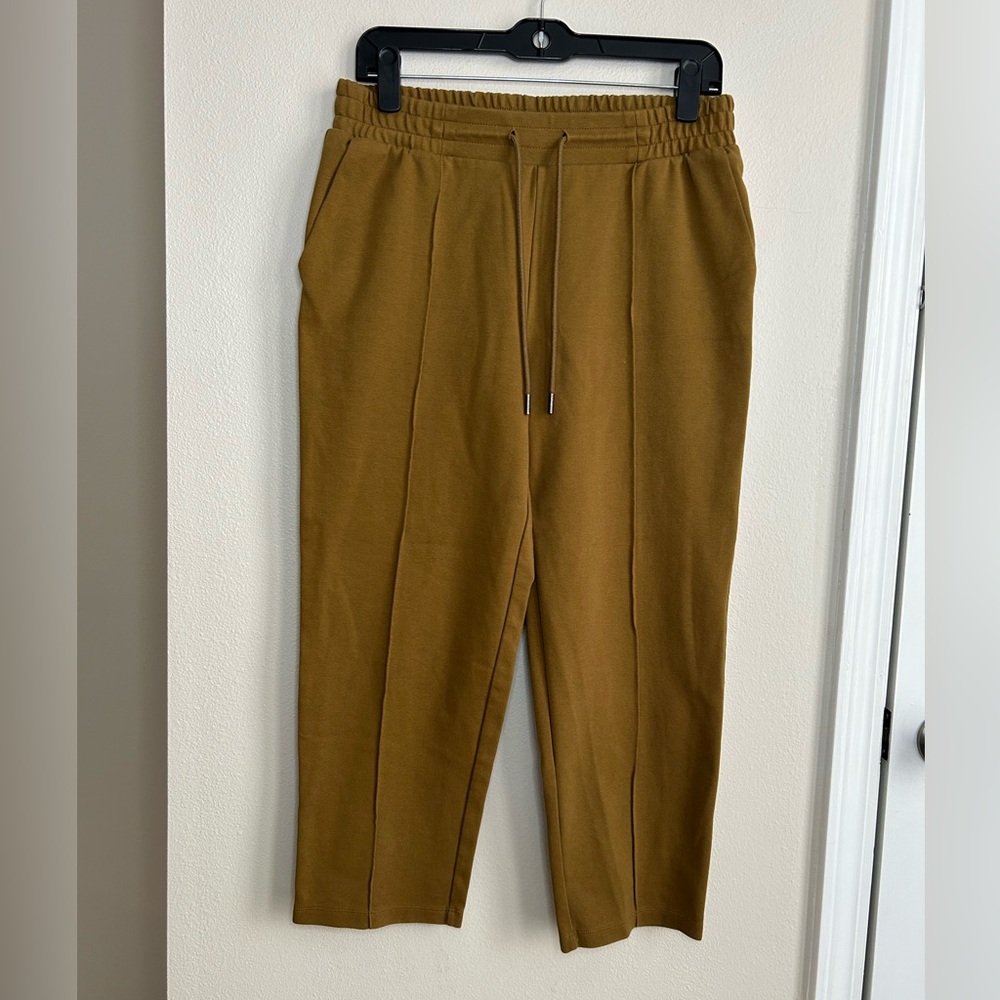 A New Day Women's Drawstring Exposed Center Seam Trousers Sweatpants Size M